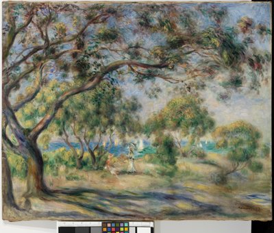 Bois de la Chaise (Noirmoutier), 1892 by Pierre Auguste Renoir